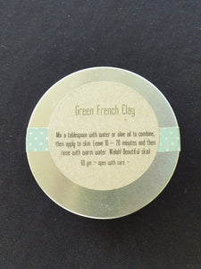 Green French Clay - DIY Mask - 60gm