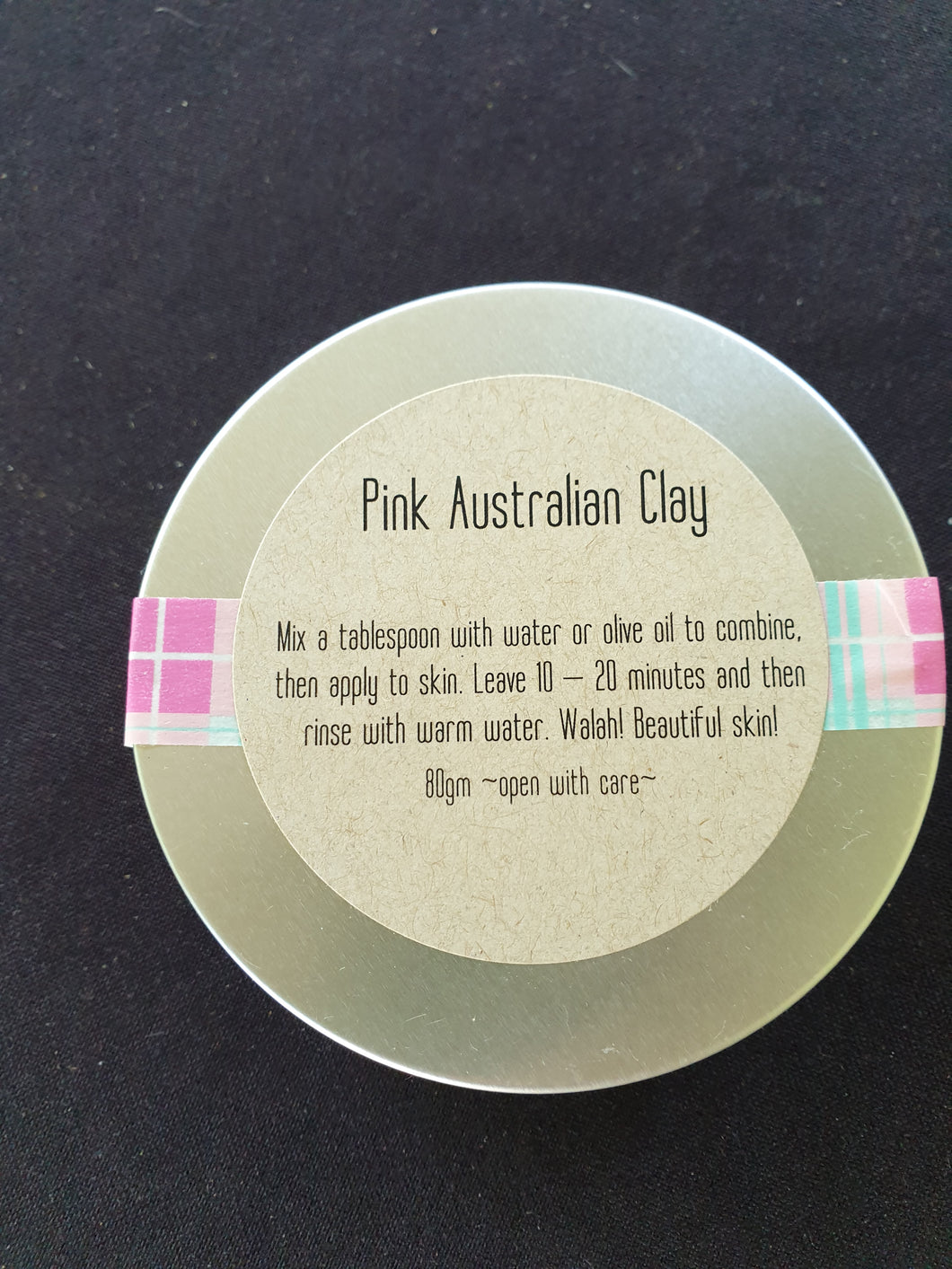 Pink Australian Clay - DIY Mask - 80gm